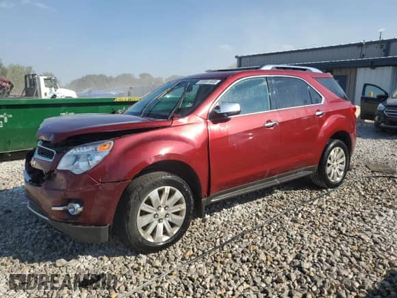 2011 Chevrolet Equinox 2LT with VIN 2CNFLNE53B6260286, listed as a Copart auction lot 80881805 with 197,529 mi miles and Clean title. Bid and sale history available at DreamBid. Image 1.