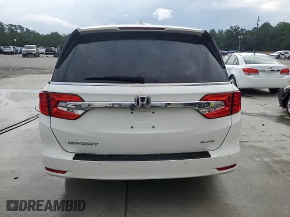 2018 Honda Odyssey Elite with VIN 5FNRL6H93JB111116, listed as a Copart auction lot 65964375 with 145,509 mi miles and Salvage title. Bid and sale history available at DreamBid. Image 6.