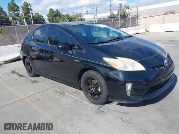 2012 Toyota Prius One с VIN JTDKN3DU4C1581087, выставлен на аукционе IAAI как лот 43383239 с пробегом 183 812 миль миль и . История ставок и продаж доступна на DreamBid. Изображение 1.