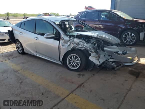 2018 Toyota Prius Two с VIN JTDKARFU2J3545699, выставлен на аукционе Copart как лот 86715895 с пробегом Не указан миль и Списание • Salvage title. История ставок и продаж доступна на DreamBid. Изображение 4.