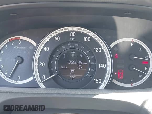 2017 Honda Accord EX-L with VIN 1HGCR2F80HA283860, listed as a IAAI auction lot 43507516 with 95,639 mi miles and . Bid and sale history available at DreamBid. Image 7.