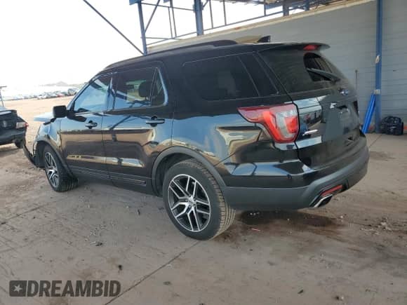 2017 Ford Explorer Sport with VIN 1FM5K8GT8HGA88163, listed as a Copart auction lot 70161455 with 93,708 mi miles and Salvage title. Bid and sale history available at DreamBid. Image 2.