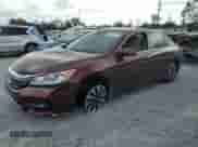 2017 Honda Accord EX-L with VIN JHMCR6F51HC006861, listed as a Copart auction lot 80578215 with 34,645 mi miles and Salvage title. Bid and sale history available at DreamBid. Image 1.