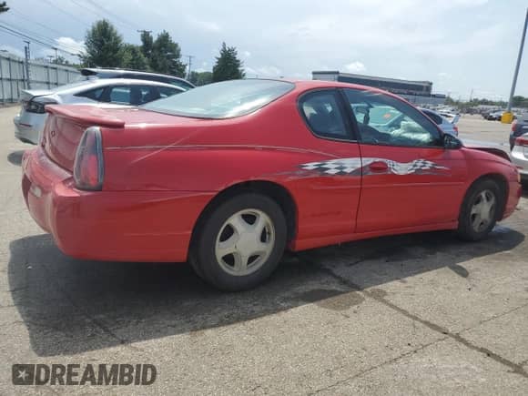 2003 Chevrolet Monte Carlo SS z VIN 2G1WX12K739276608, wystawiony jako Copart lot #65206565 z przebiegiem 160 571 mil mil oraz Szkoda całkowita • Salvage title. Historia ofert i sprzedaży dostępna na DreamBid. Obrazek 3.