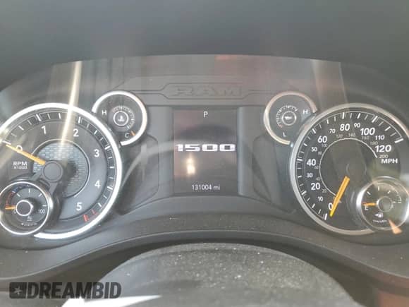 2021 Ram 1500 Tradesman with VIN 1C6SRFNM4MN500773, listed as a Copart auction lot 61540325 with 131,004 mi miles and Salvage title. Bid and sale history available at DreamBid. Image 9.