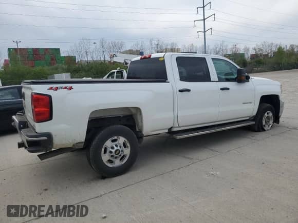 2019 Chevrolet Silverado 2500HD Work Truck z VIN 1GC1KREG7KF227727, wystawiony jako Copart lot #53440745 z przebiegiem 103 013 mil mil oraz Szkoda całkowita • Salvage title. Historia ofert i sprzedaży dostępna na DreamBid. Obrazek 3.