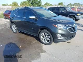 2021 Chevrolet Equinox Premier with VIN 2GNAXNEV1M6158448, listed as a IAAI auction lot 43387463 with 37,488 mi miles and . Bid and sale history available at DreamBid. Image 1.