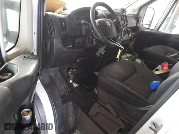 2016 Ram ProMaster Cargo with VIN 3C6TRVDG0GE129632, listed as a Copart auction lot 86494835 with Not provided miles and Salvage title. Bid and sale history available at DreamBid. Image 8.