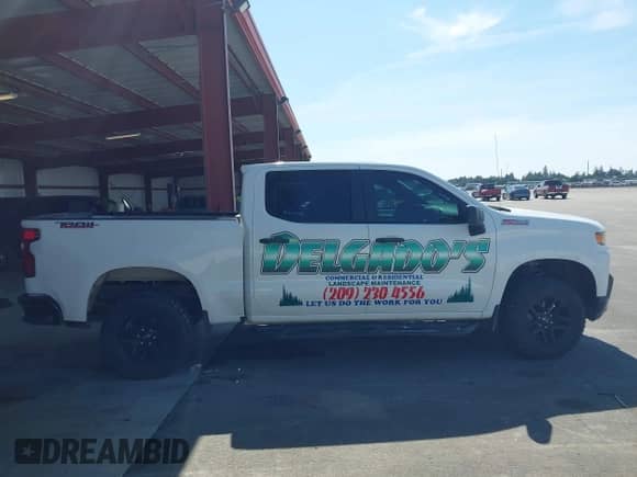 2020 Chevrolet Silverado 1500 Custom Trail Boss with VIN 3GCPYCEF4LG229741, listed as a IAAI auction lot 42156886 with 85,678 mi miles and . Bid and sale history available at DreamBid. Image 13.