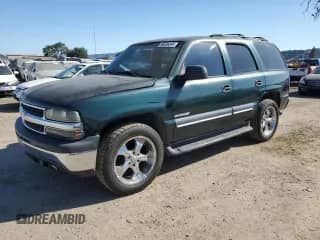 2002 Chevrolet Tahoe LS with VIN 1GNEC13T12J268228, listed as a Copart auction lot 66536345 with 154,530 mi miles and Clean title. Bid and sale history available at DreamBid. Image 1.