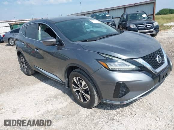 2020 Nissan Murano S with VIN 5N1AZ2AS5LN111099, listed as a IAAI auction lot 42385585 with 47,846 mi miles and . Bid and sale history available at DreamBid. Image 1.
