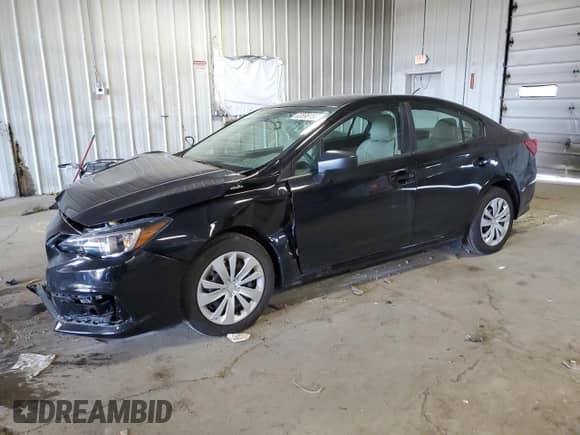 2023 Subaru Impreza with VIN 4S3GKAB6XP3605359, listed as a Copart auction lot 63598155 with 7,872 mi miles and Salvage title. Bid and sale history available at DreamBid. Image 1.