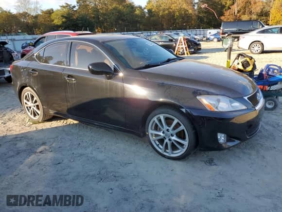 2008 Lexus IS 250 с VIN JTHBK262785055405, выставлен на аукционе Copart как лот 82700165 с пробегом 283 508 миль миль и Чистый • Clean title. История ставок и продаж доступна на DreamBid. Изображение 4.