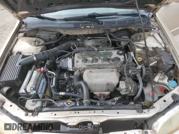 2001 Honda Accord LX with VIN 1HGCG66591A056224, listed as a Copart auction lot 84873735 with 287,273 mi miles and Salvage title. Bid and sale history available at DreamBid. Image 11.