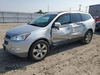 2010 Chevrolet Traverse LTZ with VIN 1GNLVHED0AS153368, listed as a Copart auction lot 59673475 with 167,134 mi miles and Non repairable. Bid and sale history available at DreamBid. Image 1.