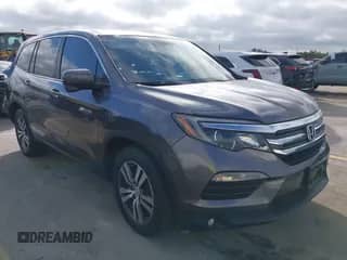 2016 Honda Pilot EX-L with VIN 5FNYF5H57GB050100, listed as a IAAI auction lot 43262741 with 118,485 mi miles and . Bid and sale history available at DreamBid. Image 1.