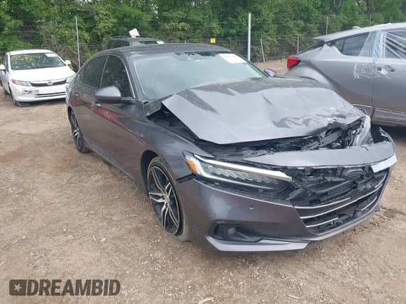 2021 Honda Accord Touring с VIN 1HGCV3F93MA013283, выставлен на аукционе IAAI как лот 42232440 с пробегом 54 609 миль миль и . История ставок и продаж доступна на DreamBid. Изображение 1.