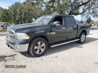 2014 Ram 1500 SLT with VIN 1C6RR7LT7ES437637, listed as a Copart auction lot 75080884 with Not provided miles and Salvage title. Bid and sale history available at DreamBid. Image 1.