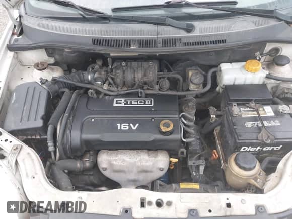 2008 Chevrolet Aveo LT z VIN KL1TG56668B210093, wystawiony jako IAAI lot #42856028 z przebiegiem 161 521 mil mil oraz . Historia ofert i sprzedaży dostępna na DreamBid. Obrazek 10.