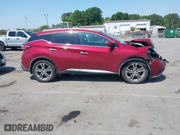 2018 Nissan Murano SV z VIN 5N1AZ2MHXJN141566, wystawiony jako IAAI lot #42070591 z przebiegiem 98 593 mil mil oraz . Historia ofert i sprzedaży dostępna na DreamBid. Obrazek 13.