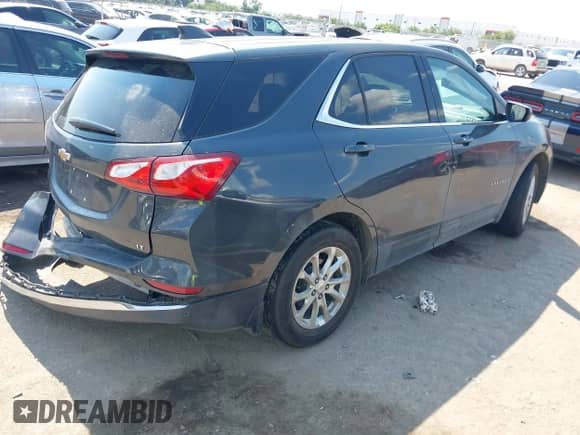 2020 Chevrolet Equinox LT z VIN 2GNAXKEVXL6267097, wystawiony jako IAAI lot #42955839 z przebiegiem 132 092 mil mil oraz . Historia ofert i sprzedaży dostępna na DreamBid. Obrazek 4.