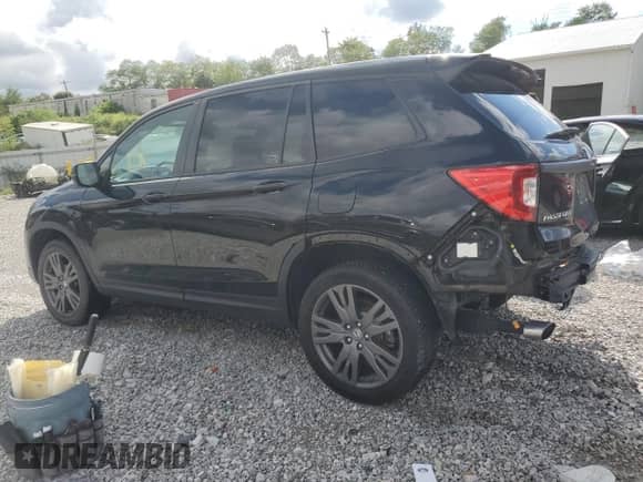 2021 Honda Passport EX-L z VIN 5FNYF8H55MB017318, wystawiony jako Copart lot #84193975 z przebiegiem 66 214 mil mil oraz Szkoda całkowita • Salvage title. Historia ofert i sprzedaży dostępna na DreamBid. Obrazek 2.