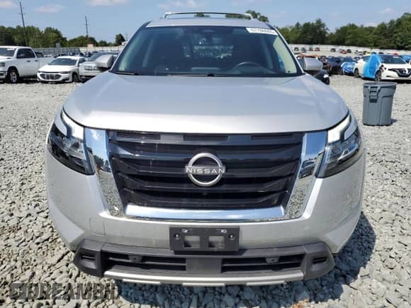2023 Nissan Pathfinder Platinum with VIN 5N1DR3DK4PC213428, listed as a Copart auction lot 67786665 with 31,256 mi miles and Salvage title. Bid and sale history available at DreamBid. Image 5.