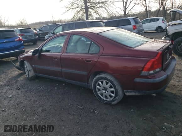 2001 Volvo S60 с VIN YV1RS61R512081241, выставлен на аукционе Copart как лот 43584055 с пробегом 115 211 миль миль и Списание • Salvage title. История ставок и продаж доступна на DreamBid. Изображение 2.