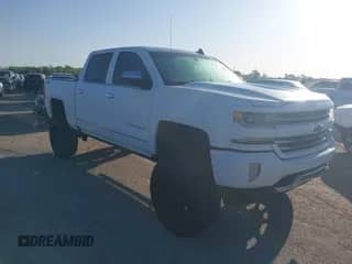 2016 Chevrolet Silverado 1500 LTZ with VIN 3GCUKSEC8GG344787, listed as a IAAI auction lot 41941240 with 117,653 mi miles and . Bid and sale history available at DreamBid. Image 1.