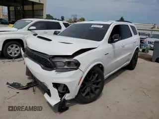 2024 Dodge Durango R/T Plus with VIN 1C4SDJCT0RC100118, listed as a Copart auction lot 66123195 with 38,134 mi miles and Salvage title. Bid and sale history available at DreamBid. Image 1.