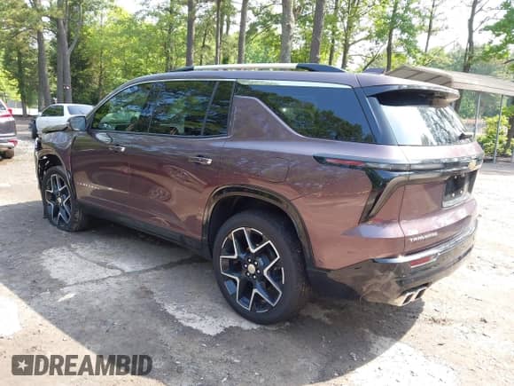 2025 Chevrolet Traverse FWD High Country с VIN 1GNERKRS2SJ224242, выставлен на аукционе IAAI как лот 42461202 с пробегом 4 795 миль миль и . История ставок и продаж доступна на DreamBid. Изображение 3.