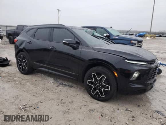 2024 Chevrolet Blazer RS с VIN 3GNKBKRSXRS193578, выставлен на аукционе Copart как лот 43013795 с пробегом 17 978 миль миль и Списание • Salvage title. История ставок и продаж доступна на DreamBid. Изображение 4.