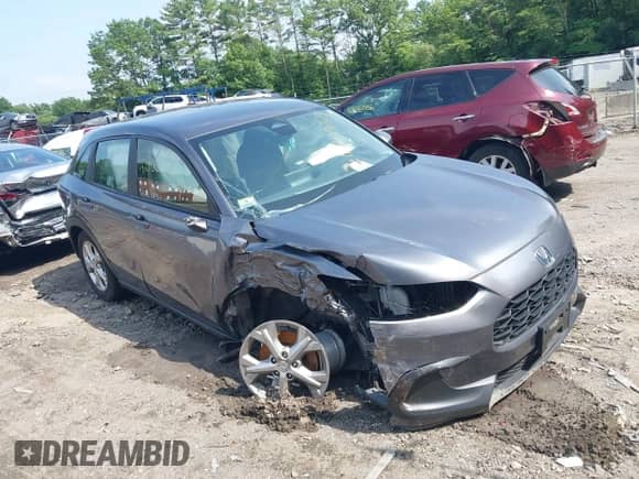 2024 Honda HR-V LX with VIN 3CZRZ2H3XRM779239, listed as a IAAI auction lot 42700029 with 23,760 mi miles and . Bid and sale history available at DreamBid. Image 1.
