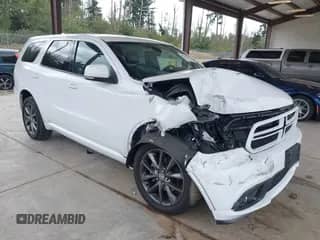 2017 Dodge Durango GT with VIN 1C4RDJDG5HC827947, listed as a IAAI auction lot 42773631 with 118,258 mi miles and . Bid and sale history available at DreamBid. Image 1.