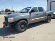 2007 Dodge Dakota SLT with VIN 1D7HW48P07S138653, listed as a Copart auction lot 53982545 with 118,519 mi miles and Salvage title. Bid and sale history available at DreamBid. Image 1.