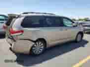 2013 Toyota Sienna LE with VIN 5TDJK3DCXDS063355, listed as a Copart auction lot 65581715 with 68,020 mi miles and Salvage title. Bid and sale history available at DreamBid. Image 3.