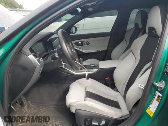 2021 BMW M3 с VIN WBS53AY06MFL18174, выставлен на аукционе Copart как лот 63284265 с пробегом 29 214 миль миль и Списание • Salvage title. История ставок и продаж доступна на DreamBid. Изображение 7.