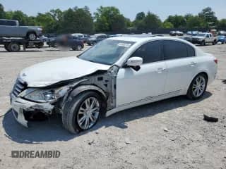 2010 Hyundai Genesis с VIN KMHGC4DF7AU093455, выставлен на аукционе Copart как лот 62400215 с пробегом 141 794 миль миль и Списание • Salvage title. История ставок и продаж доступна на DreamBid. Изображение 1.