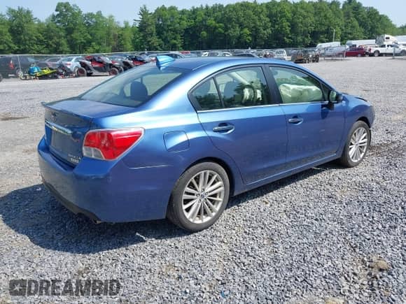 2016 Subaru Impreza Limited with VIN JF1GJAN6XGH020515, listed as a IAAI auction lot 42543080 with 101,003 mi miles and . Bid and sale history available at DreamBid. Image 4.