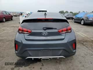 2019 Hyundai Veloster 2.0 z VIN KMHTG6AF1KU006928, wystawiony jako Copart lot #64848244 z przebiegiem 53 966 mil mil oraz Szkoda całkowita • Salvage title. Historia ofert i sprzedaży dostępna na DreamBid. Obrazek 6.
