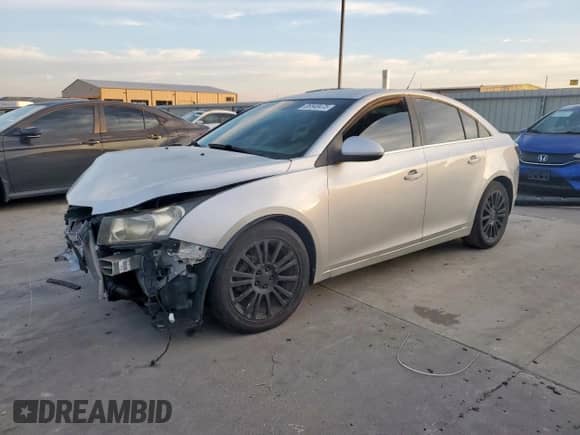 2012 Chevrolet Cruze ECO with VIN 1G1PK5SC0C7178413, listed as a Copart auction lot 85548475 with 144,712 mi miles and Salvage title. Bid and sale history available at DreamBid. Image 1.