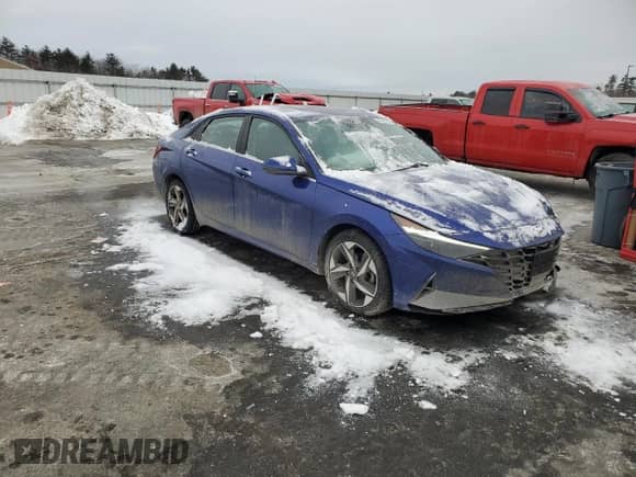 2022 Hyundai Elantra Limited с VIN KMHLP4AG8NU216198, выставлен на аукционе Copart как лот 43593375 с пробегом 28 764 миль миль и Списание • Salvage title. История ставок и продаж доступна на DreamBid. Изображение 4.