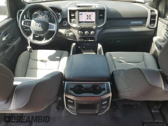 2022 Ram 1500 Big Horn with VIN 1C6RREMT8NN275714, listed as a Copart auction lot 66283895 with 18,994 mi miles and Salvage title. Bid and sale history available at DreamBid. Image 8.