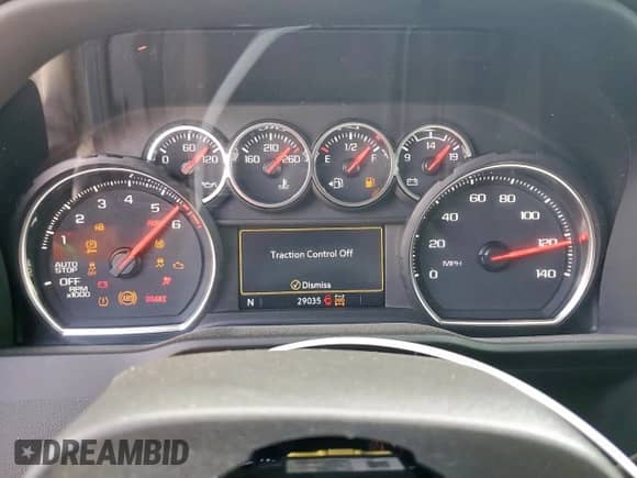 2022 Chevrolet Silverado 1500 Custom z VIN 3GCPYBEK2NG204136, wystawiony jako Copart lot #80450525 z przebiegiem 29 035 mil mil oraz Szkoda całkowita • Salvage title. Historia ofert i sprzedaży dostępna na DreamBid. Obrazek 9.