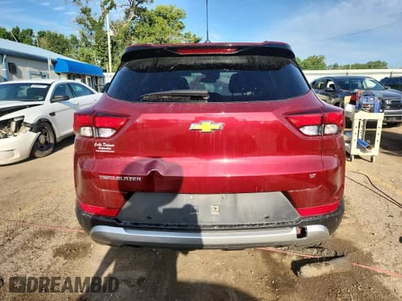 2024 Chevrolet TrailBlazer LT with VIN KL79MPSL4RB103156, listed as a Copart auction lot 63434835 with 70,242 mi miles and Salvage title. Bid and sale history available at DreamBid. Image 6.