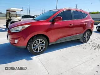 2015 Hyundai Tucson Limited with VIN KM8JU3AG8FU117327, listed as a Copart auction lot 61094495 with 165,239 mi miles and Clean title. Bid and sale history available at DreamBid. Image 1.
