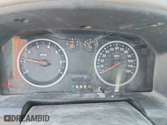 2012 Ram 1500 Tradesman z VIN 1C6RD6FP4CS290262, wystawiony jako Copart lot #80873805 z przebiegiem 209 347 mil mil oraz Czysty tytuł • Clean title. Historia ofert i sprzedaży dostępna na DreamBid. Obrazek 9.