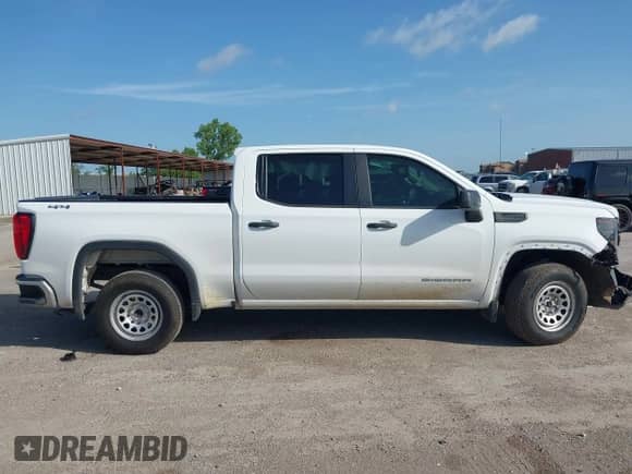 2024 GMC Sierra 1500 Pro with VIN 1GTUUAED5RZ192838, listed as a IAAI auction lot 42712404 with 51,647 mi miles and . Bid and sale history available at DreamBid. Image 13.