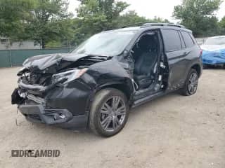 2019 Honda Passport EX-L с VIN 5FNYF8H50KB017384, выставлен на аукционе Copart как лот 67823615 с пробегом 34 154 миль миль и Списание • Salvage title. История ставок и продаж доступна на DreamBid. Изображение 1.