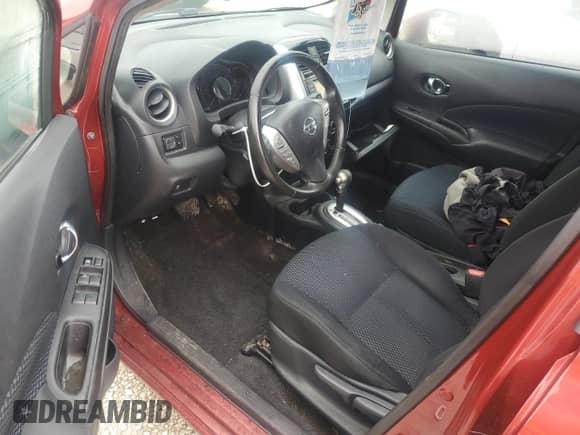 2017 Nissan Note SV with VIN 3N1CE2CP3HL364255, listed as a Copart auction lot 74416694 with Not provided miles and Salvage title. Bid and sale history available at DreamBid. Image 8.